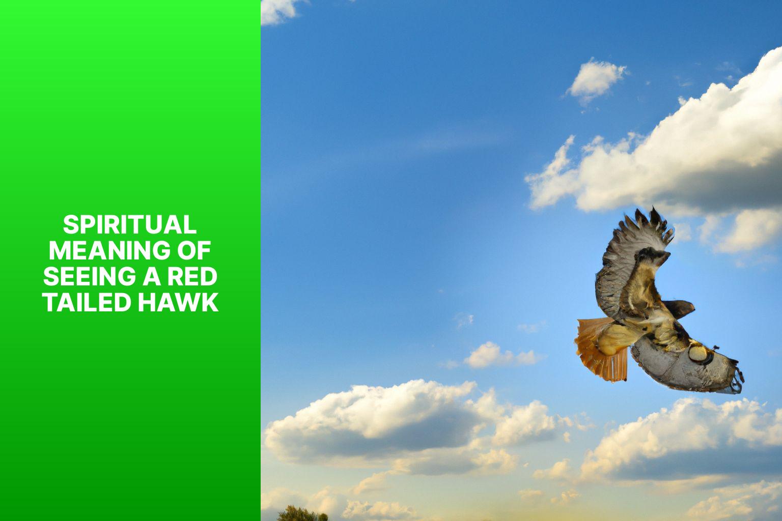 Exploring The Spiritual Meaning Of Seeing A Red Tailed Hawk Insights