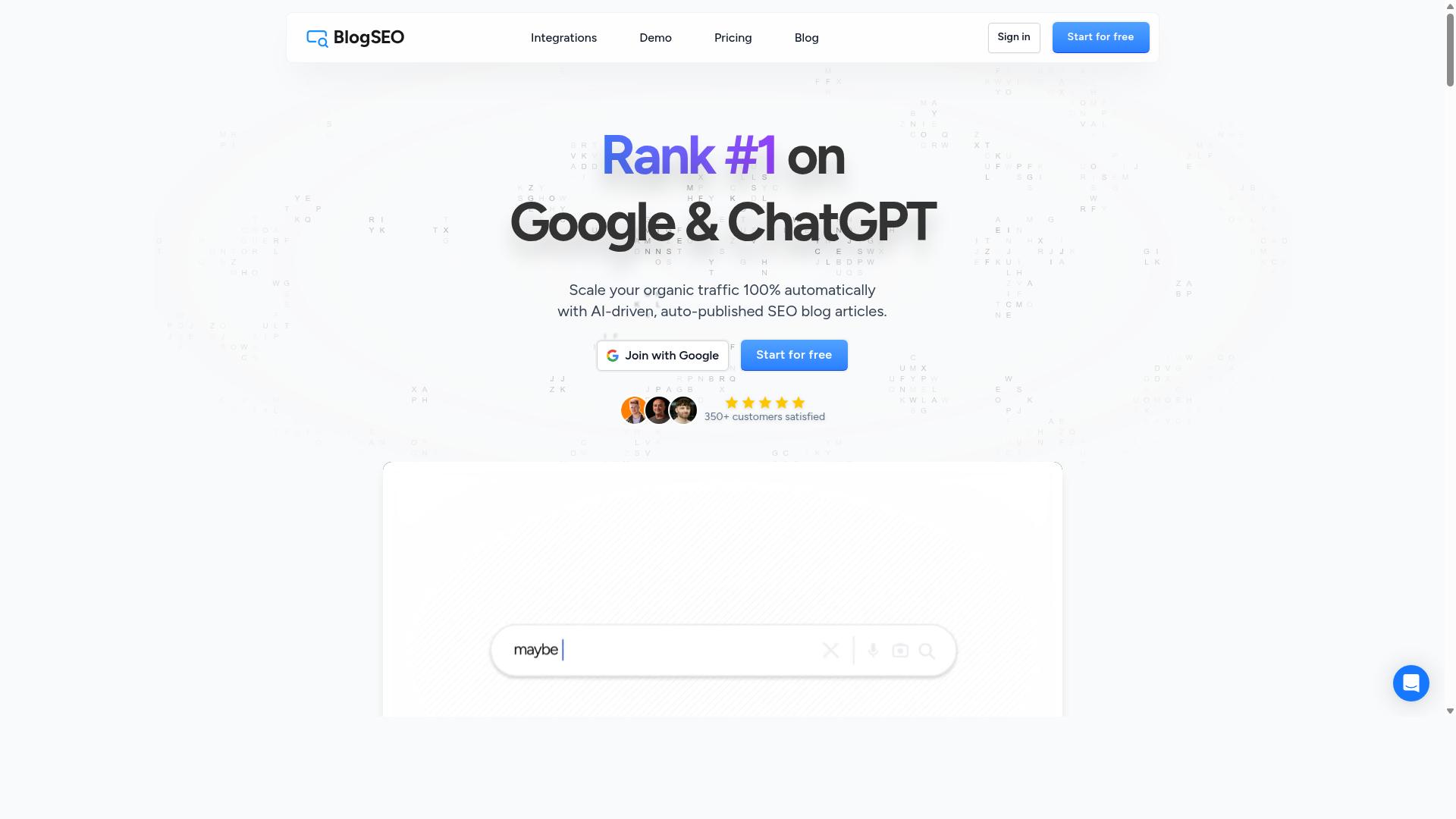 BlogSEO website