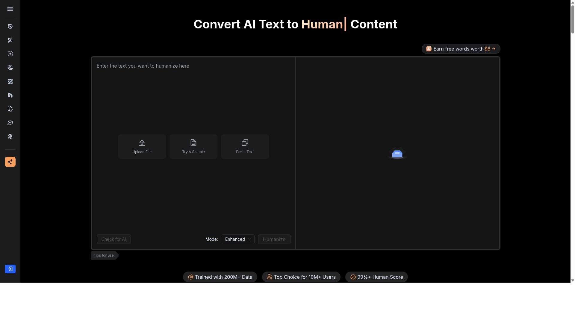 BypassGPT website