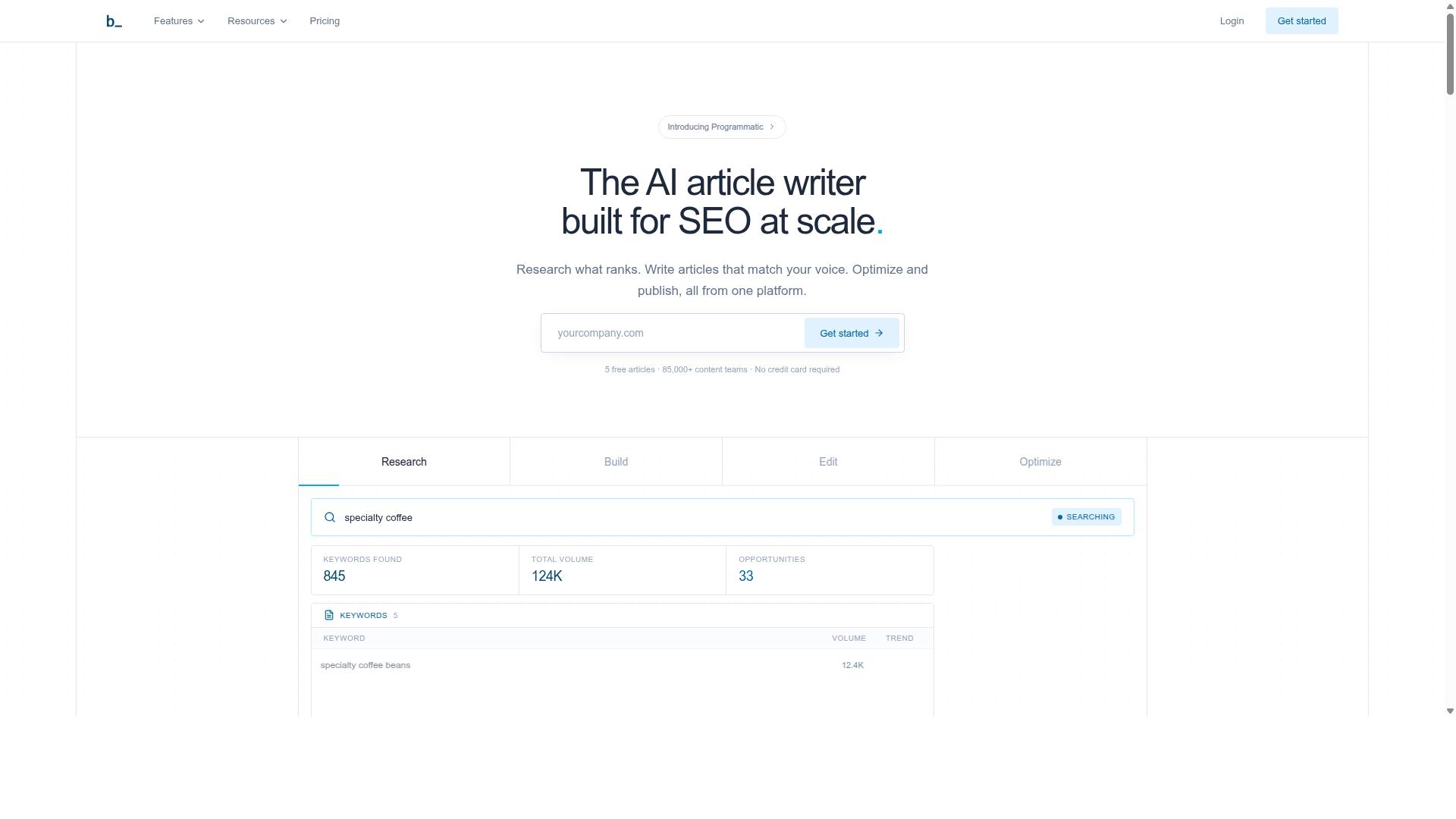 Byword.ai website