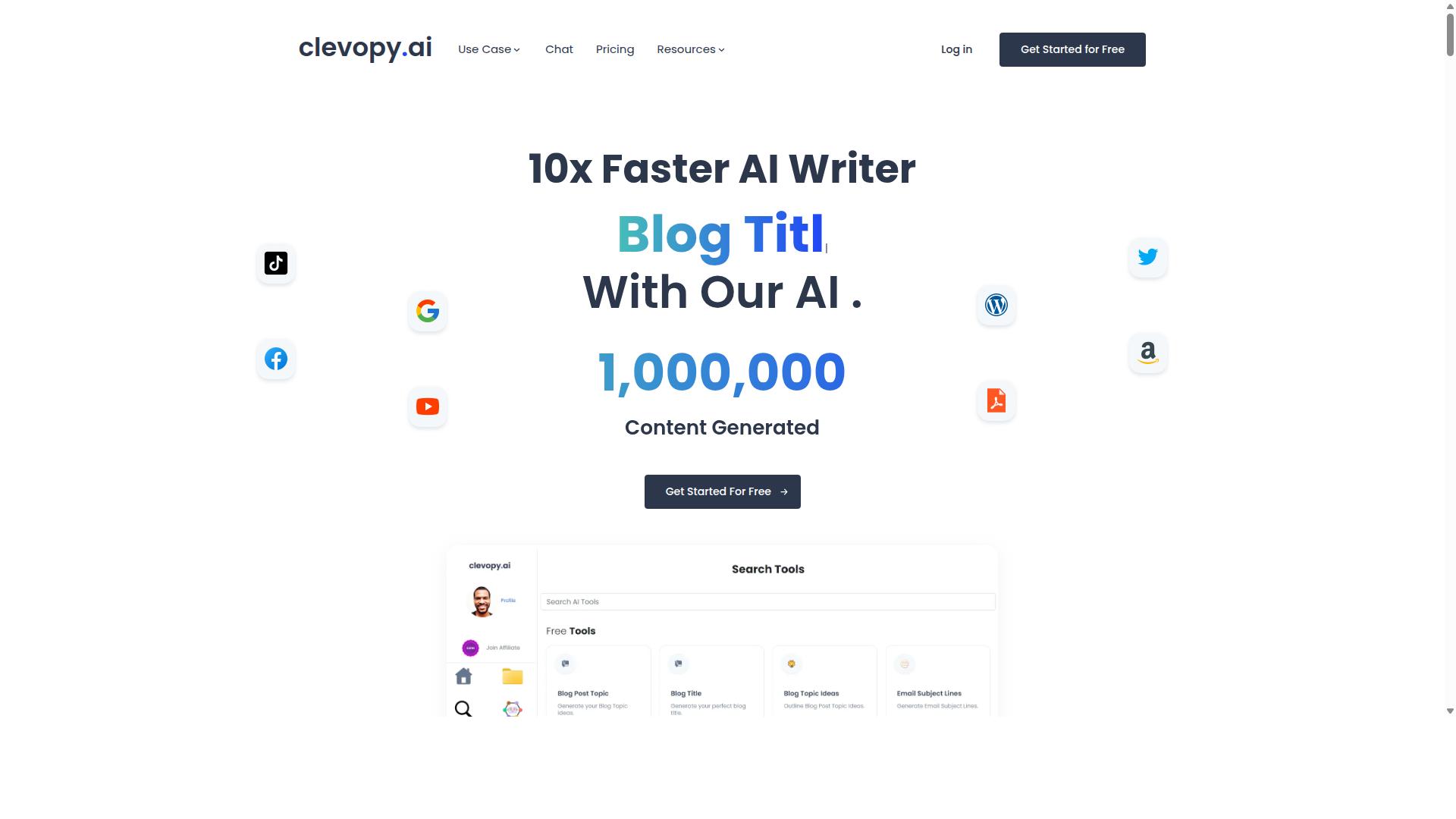 ClevopyAI website
