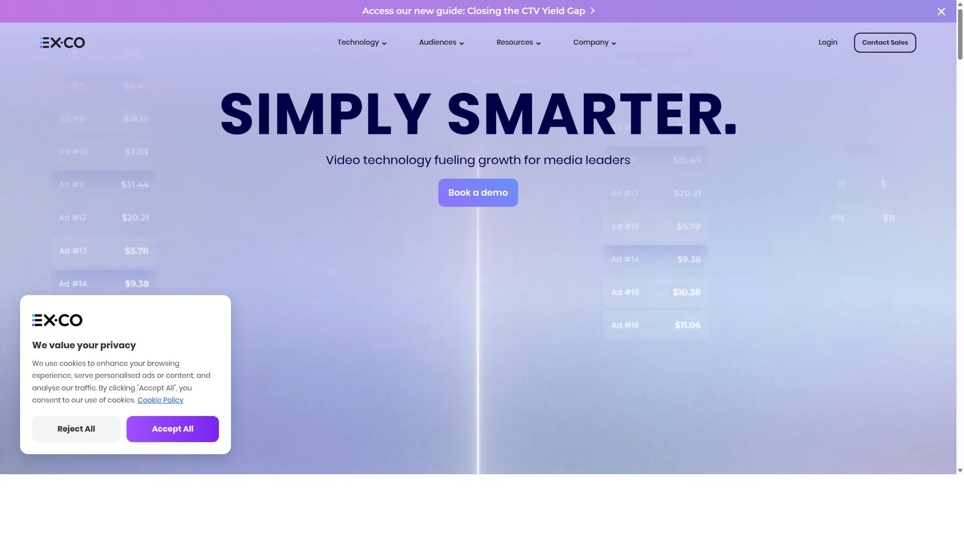 EX.CO website