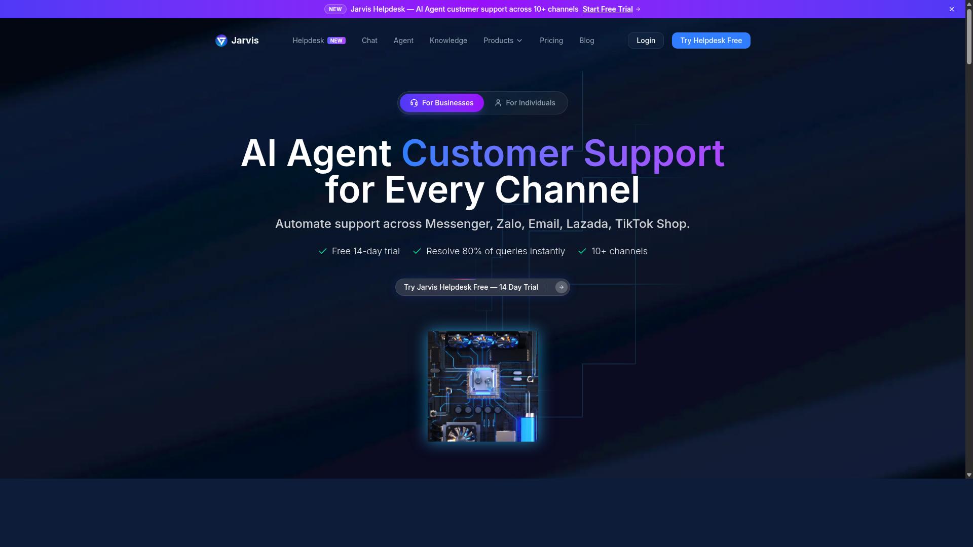 Jarvis website