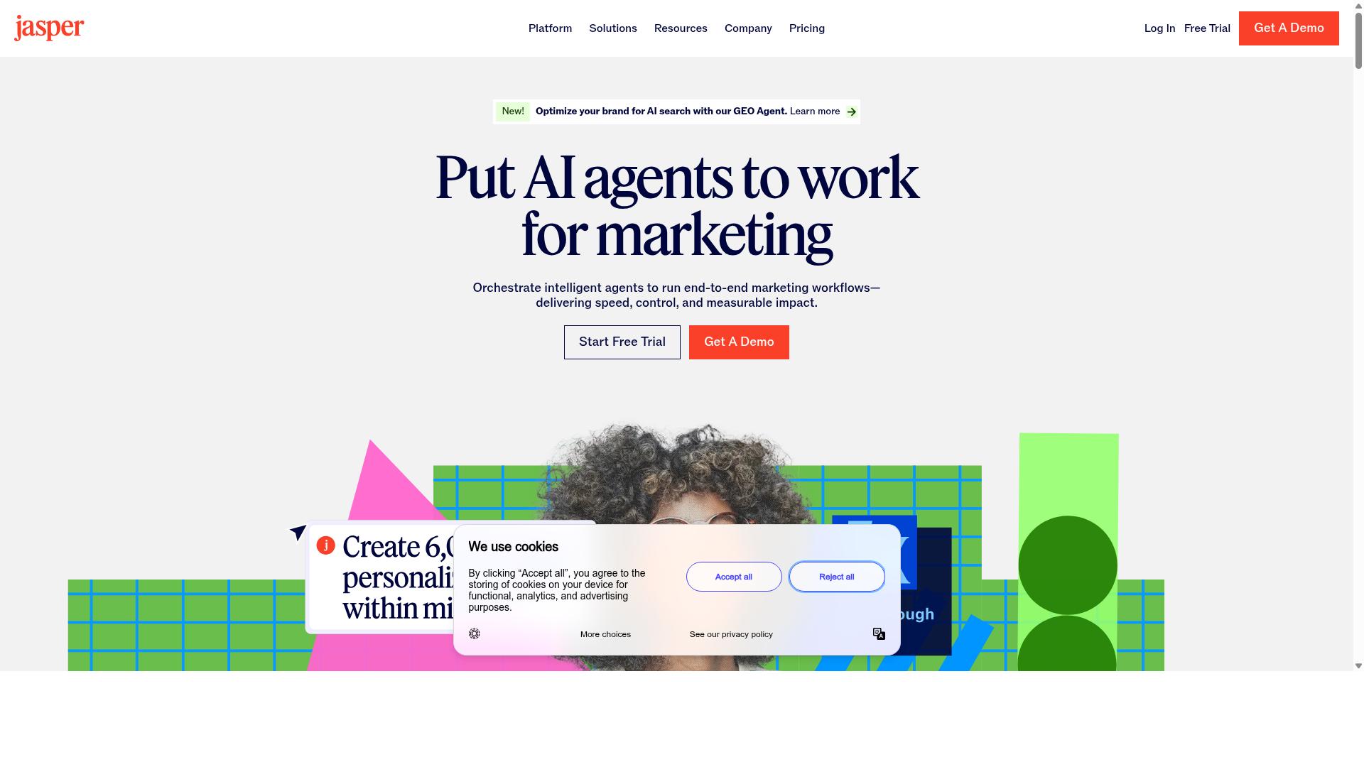 Jasper website