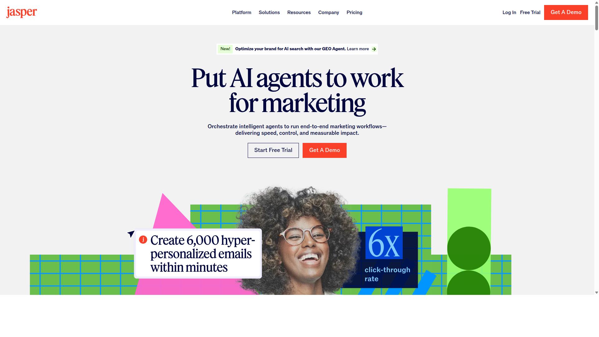Jasper website