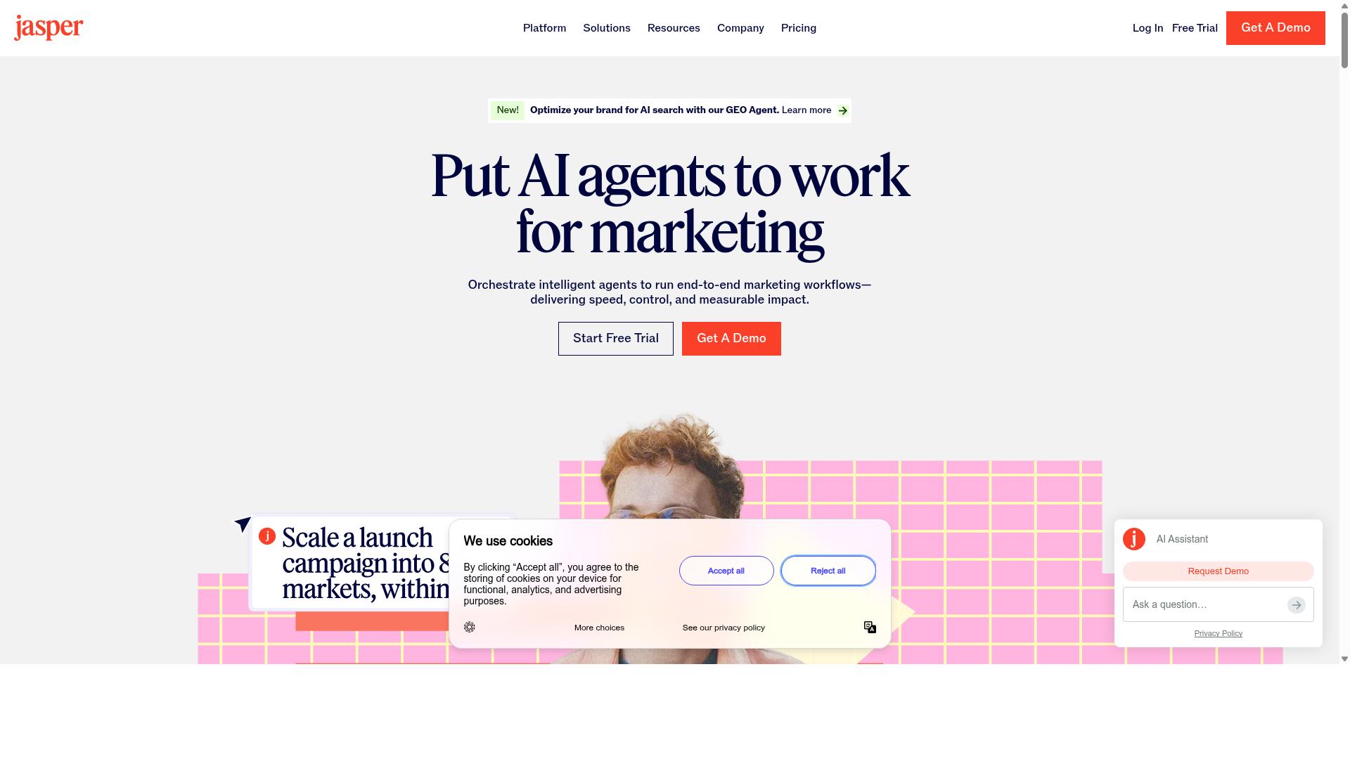 Jasper website
