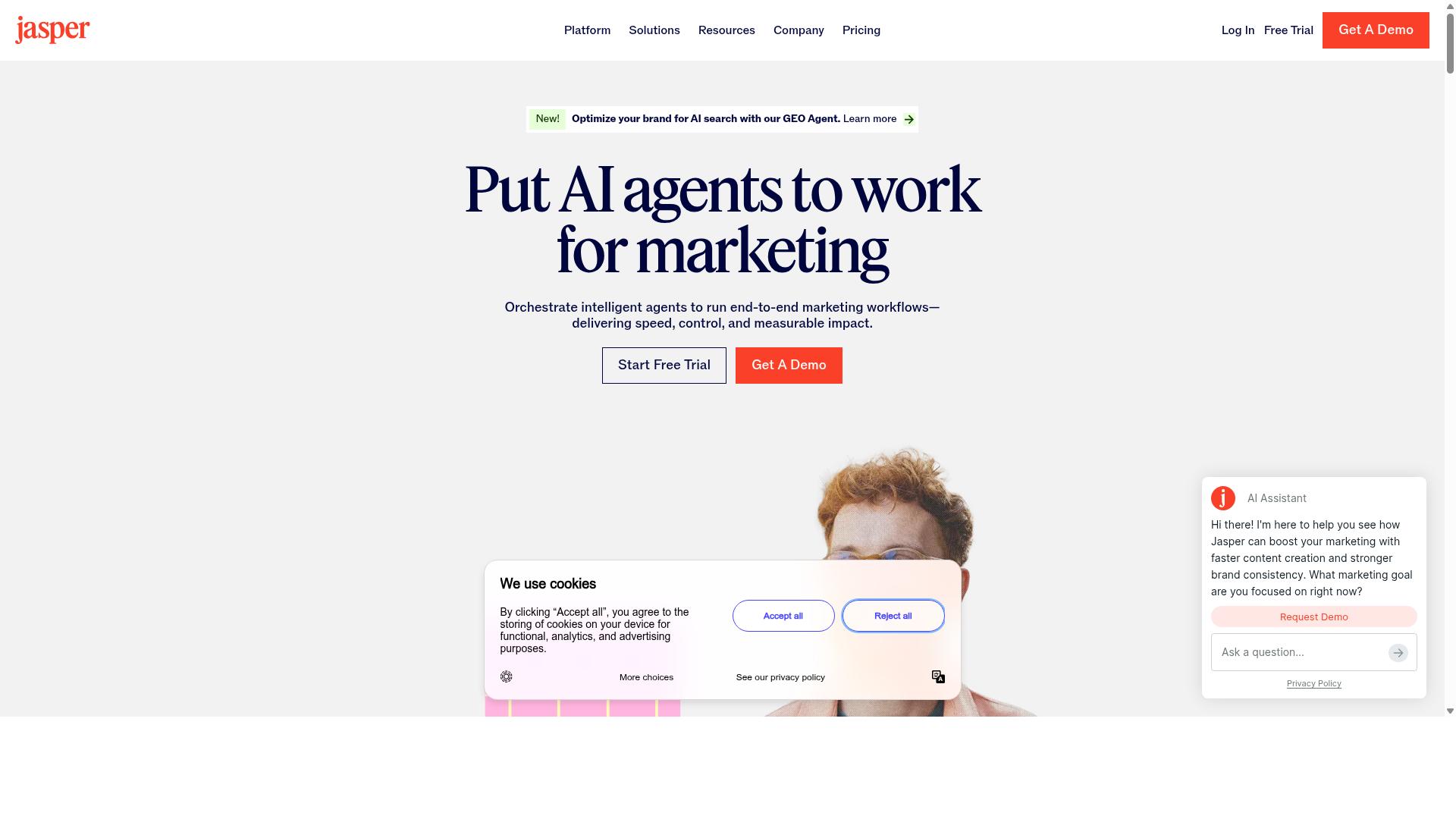 Jasper website