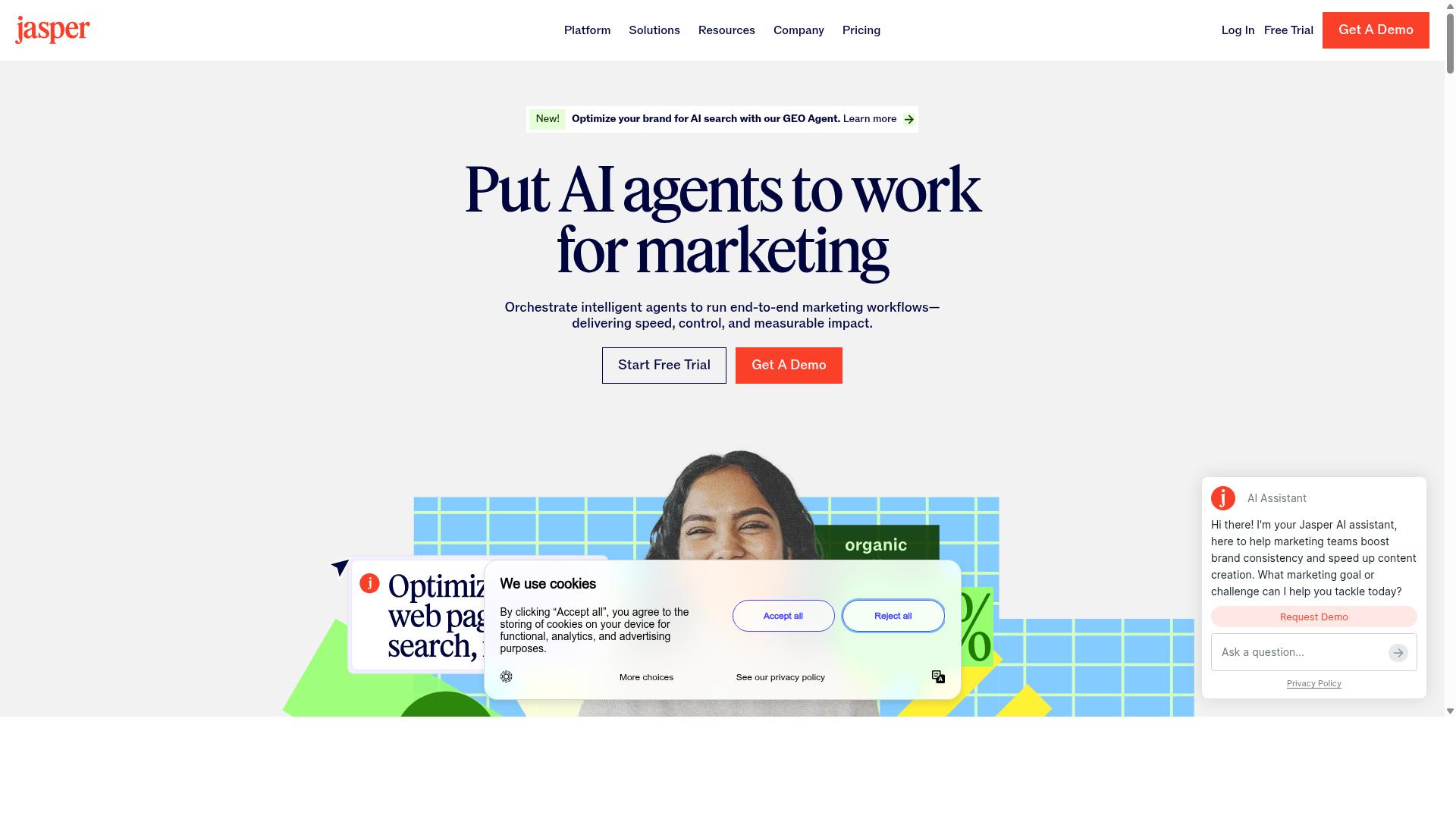 Jasper website