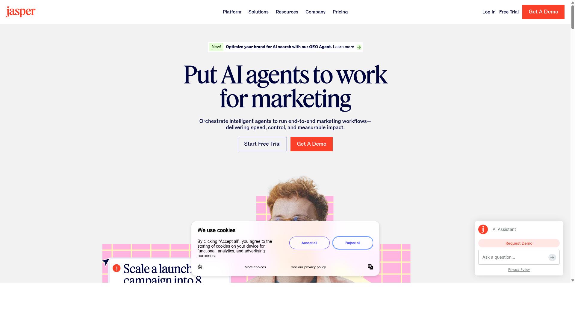 Jasper website