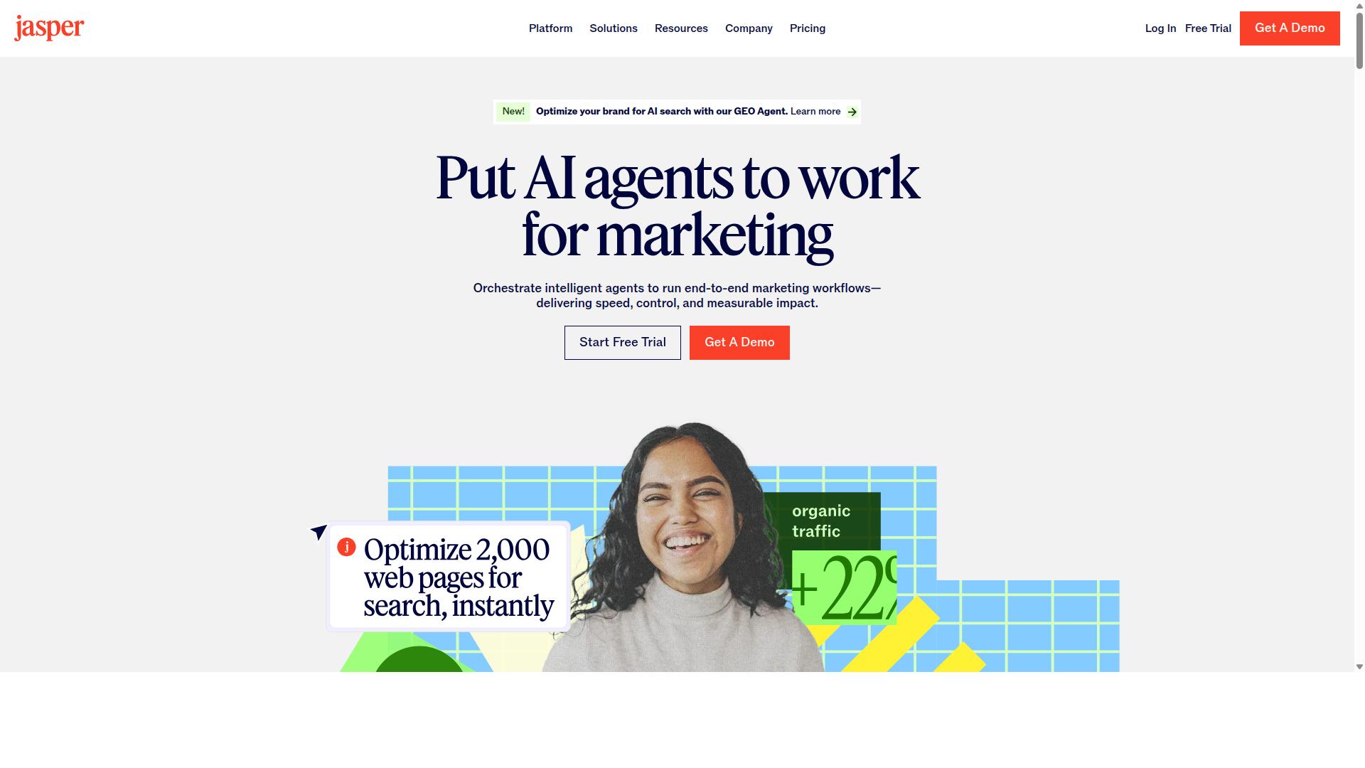 Jasper website