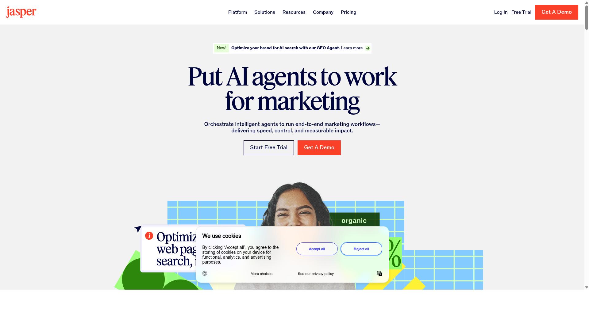 Jasper website
