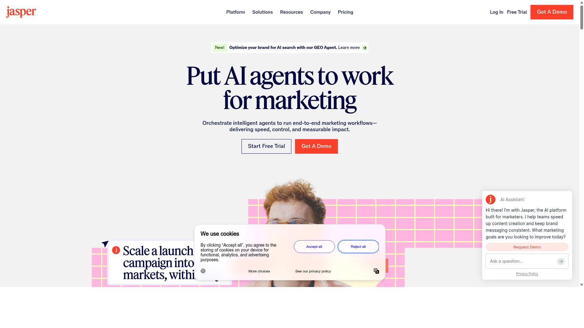Jasper website