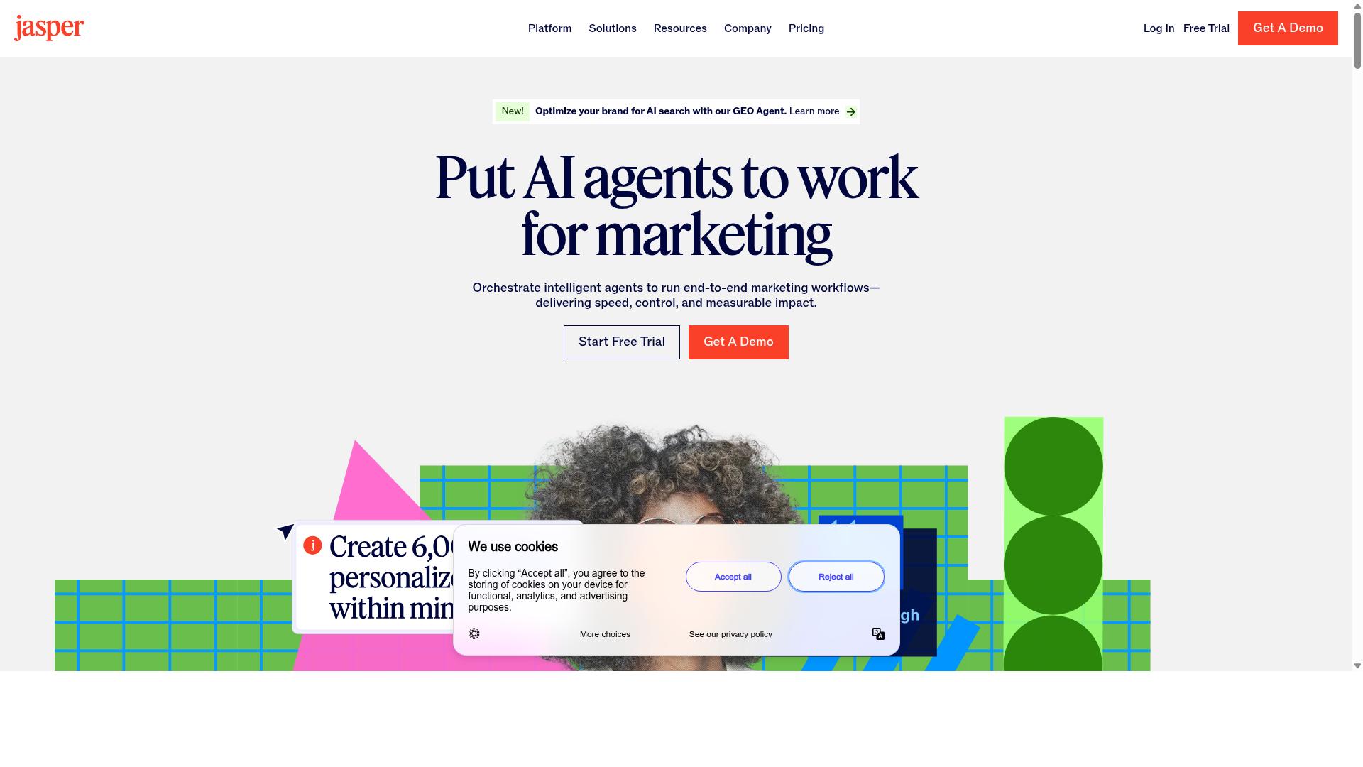 Jasper website