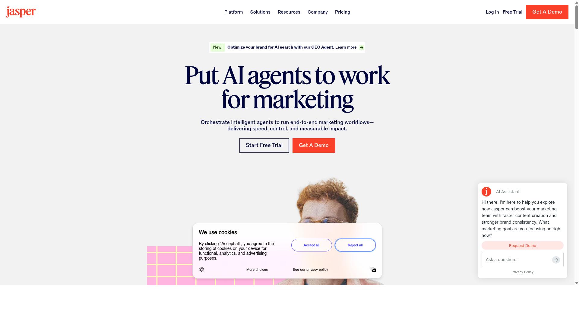 Jasper website