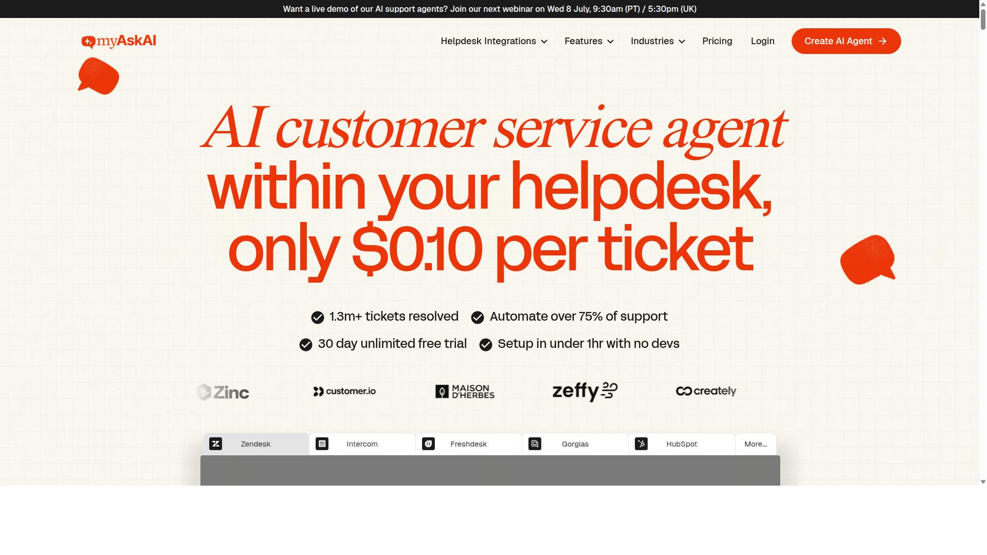 My AskAI website
