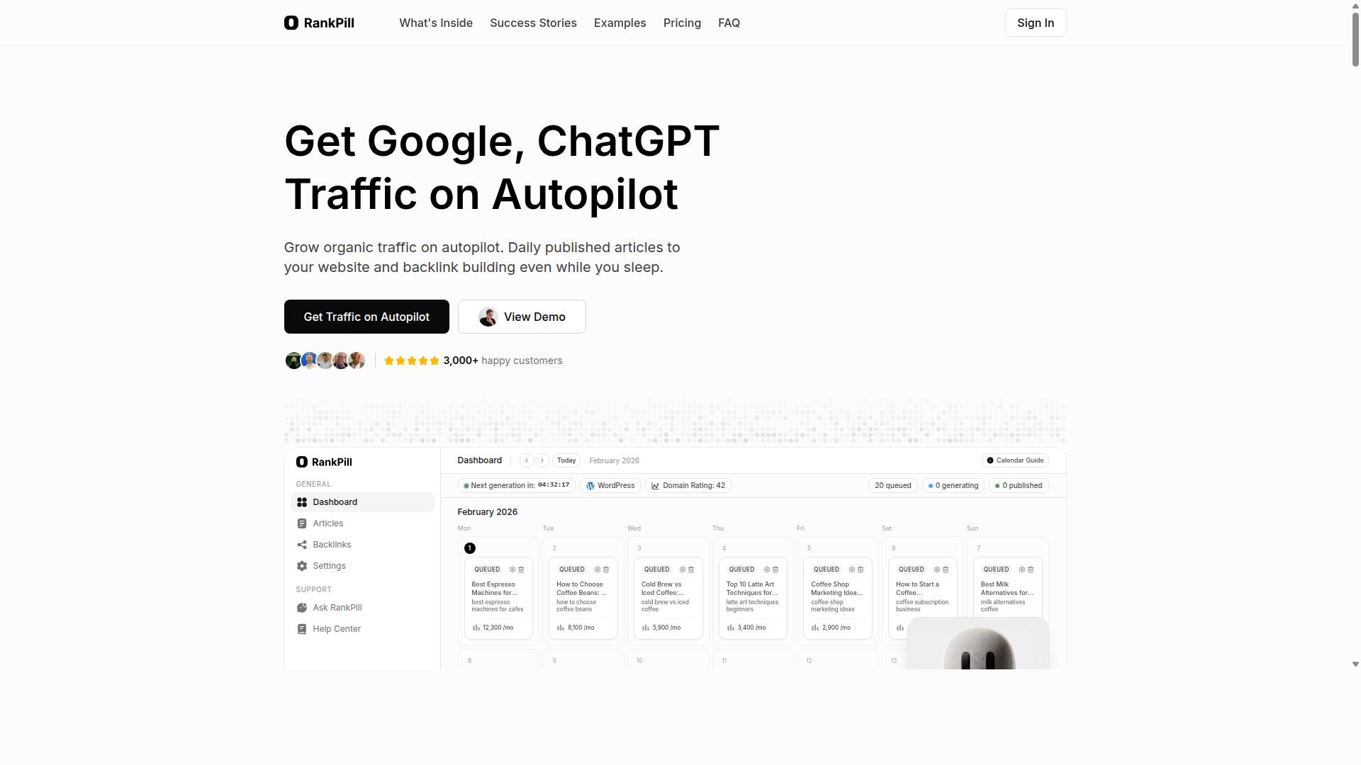 Rankpill website