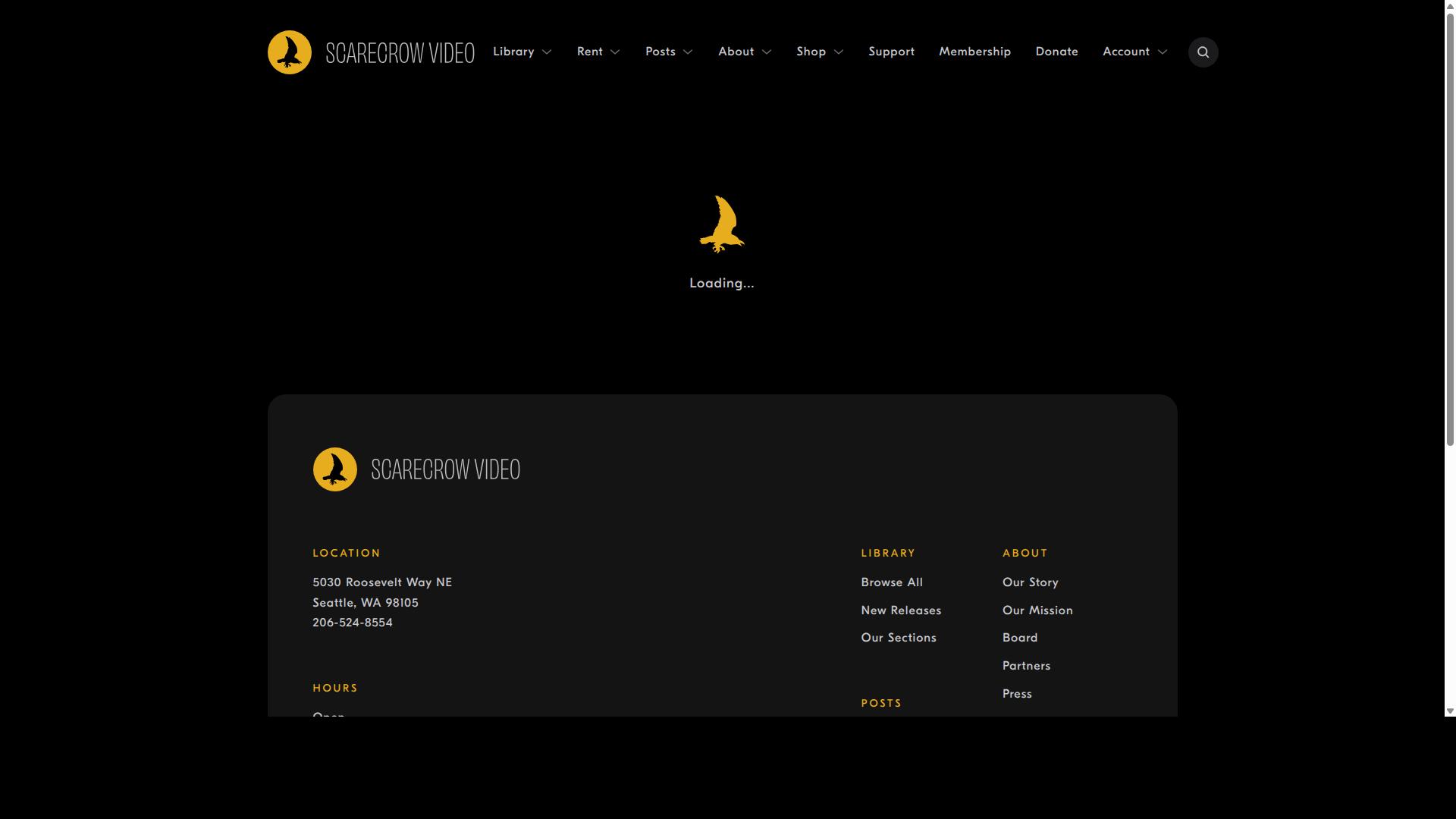 Scarecrow Video website