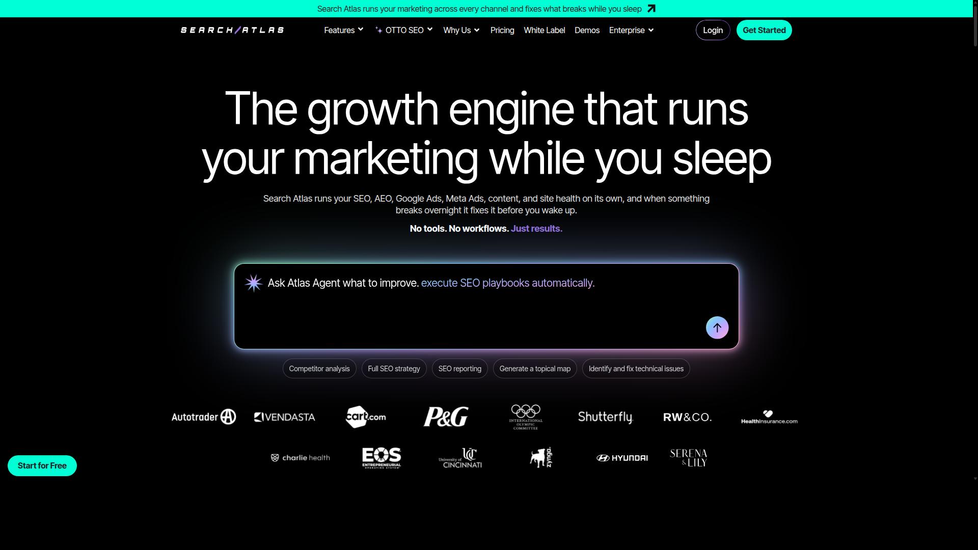 SearchAtlas website
