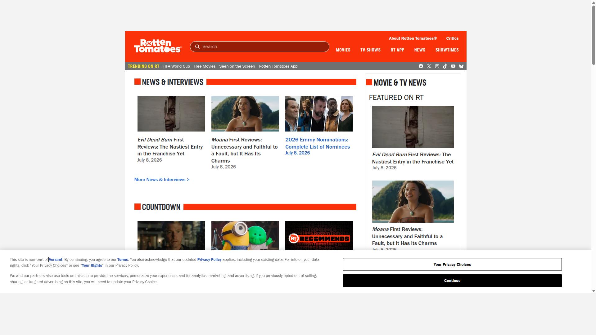 The Best of Netflix website
