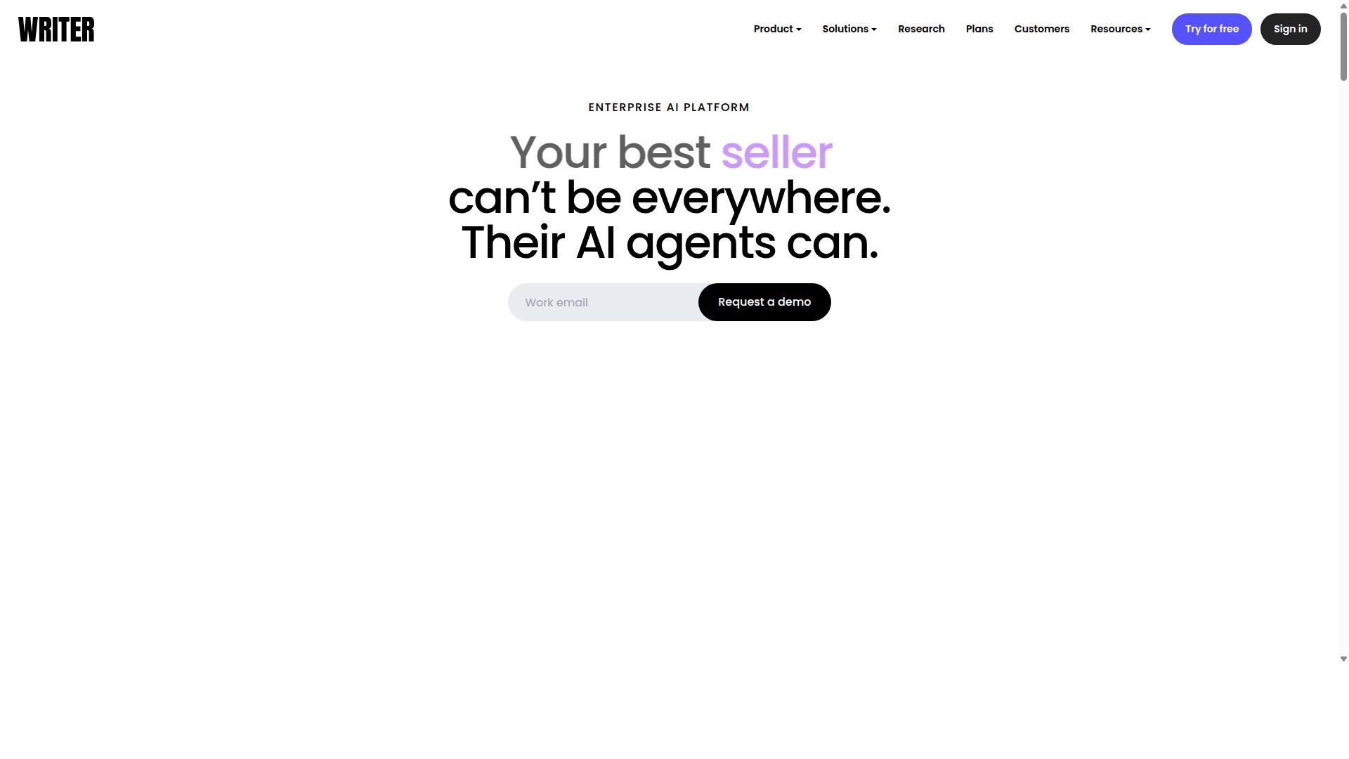 Writer website