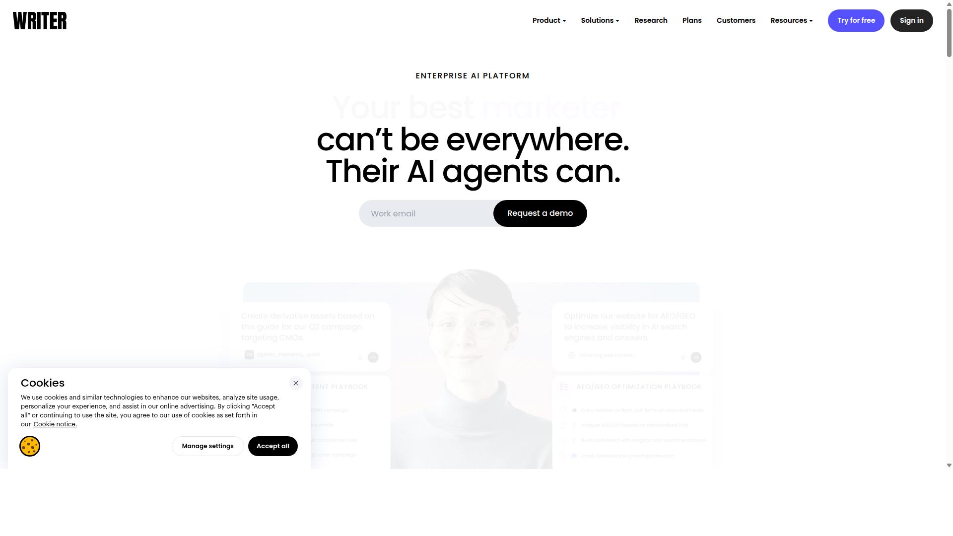 Writer website