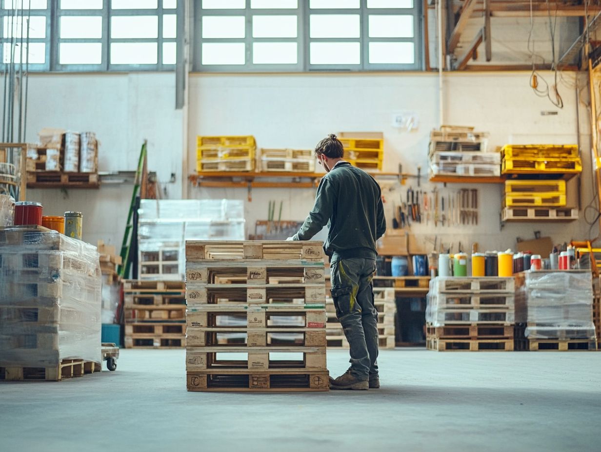 Infographic of Pallet Flipping Millionaires' Secrets