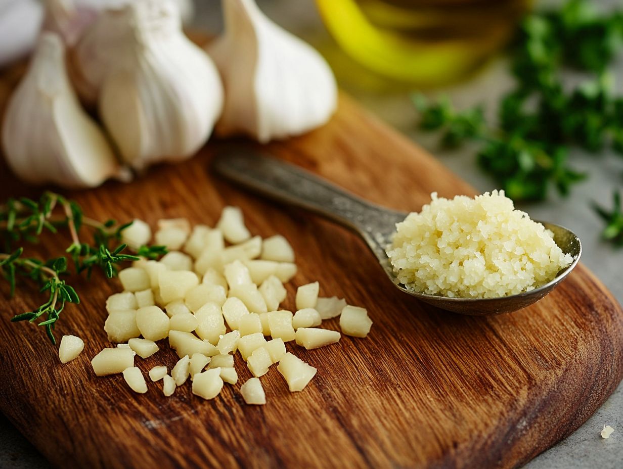 What is the nutritional value of 2 cloves of garlic?