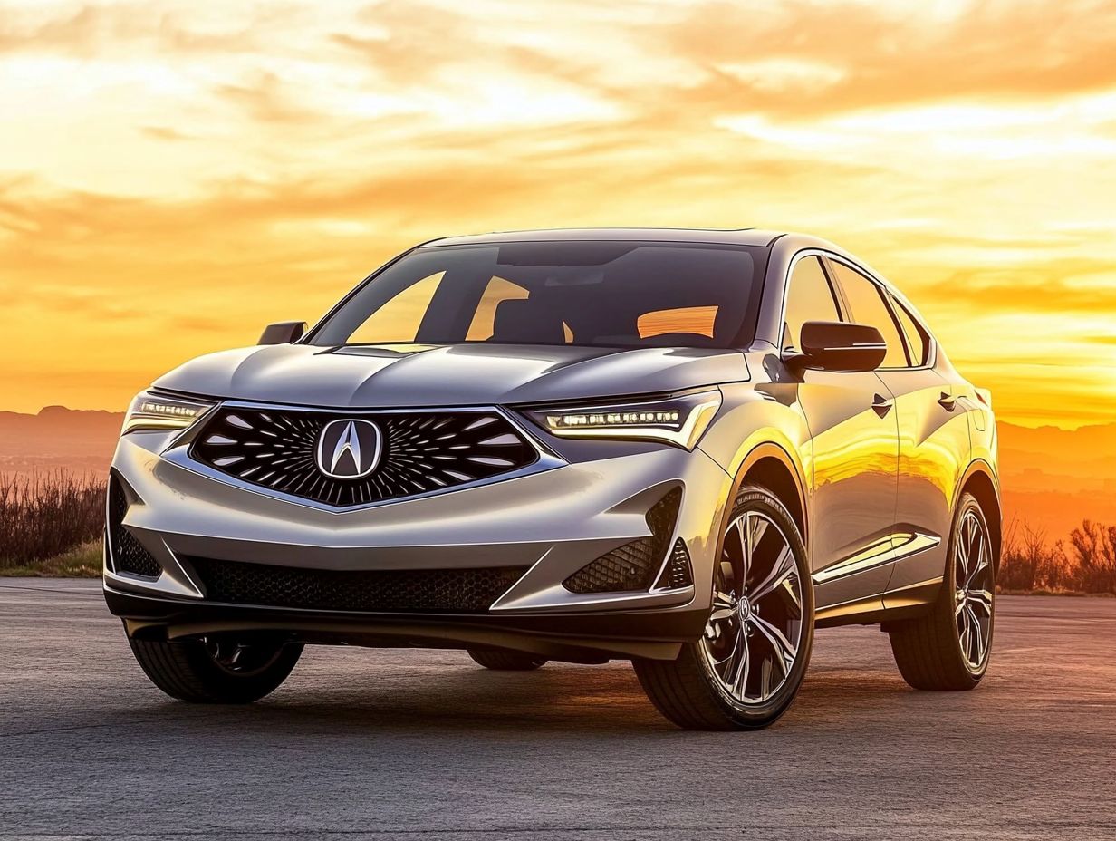 2024 Acura RDX sporty crossover exterior design