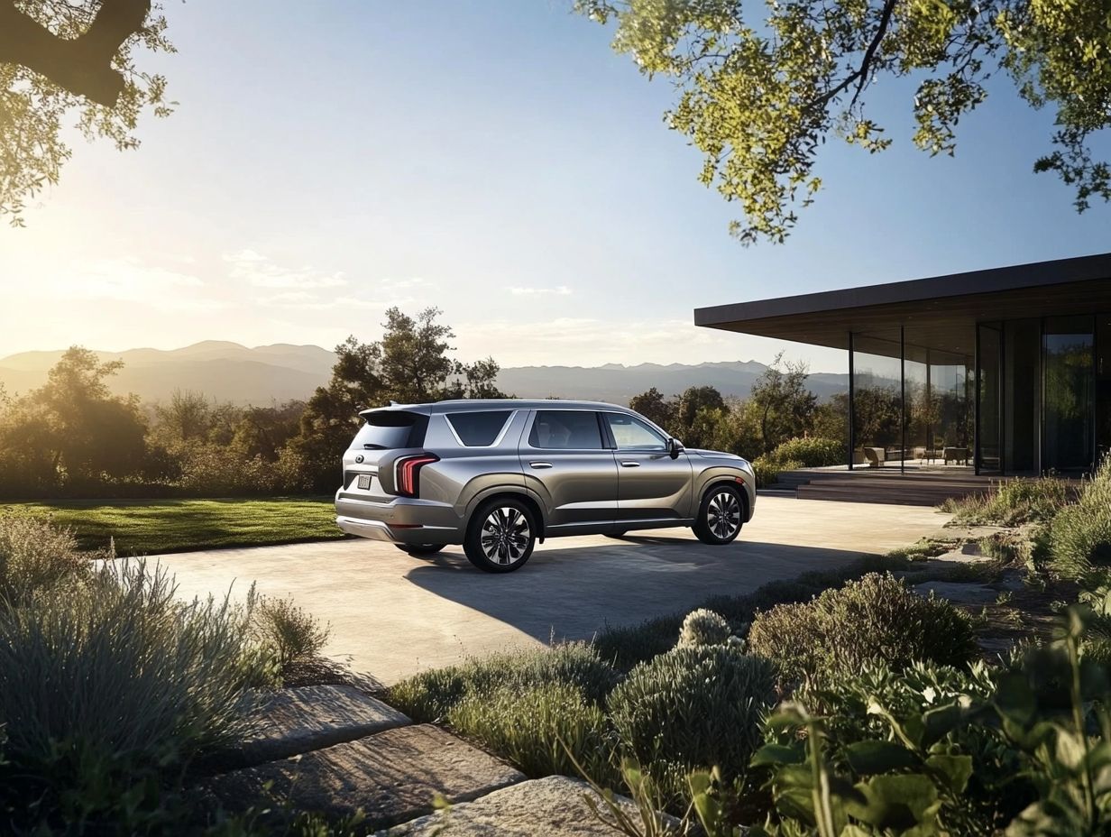 Image of the 2024 Hyundai Palisade luxury family SUV