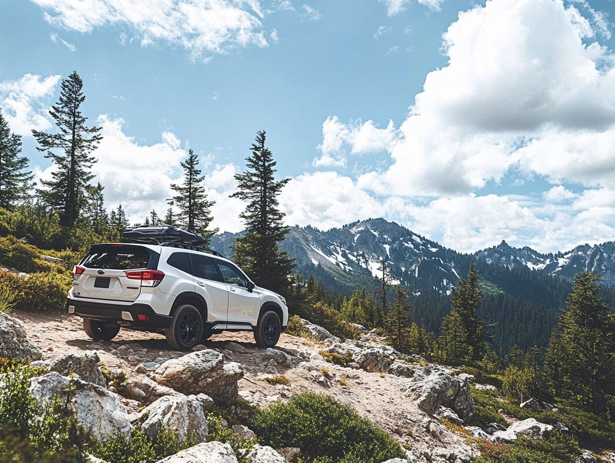 What are the engine options available for the 2024 Subaru Forester?