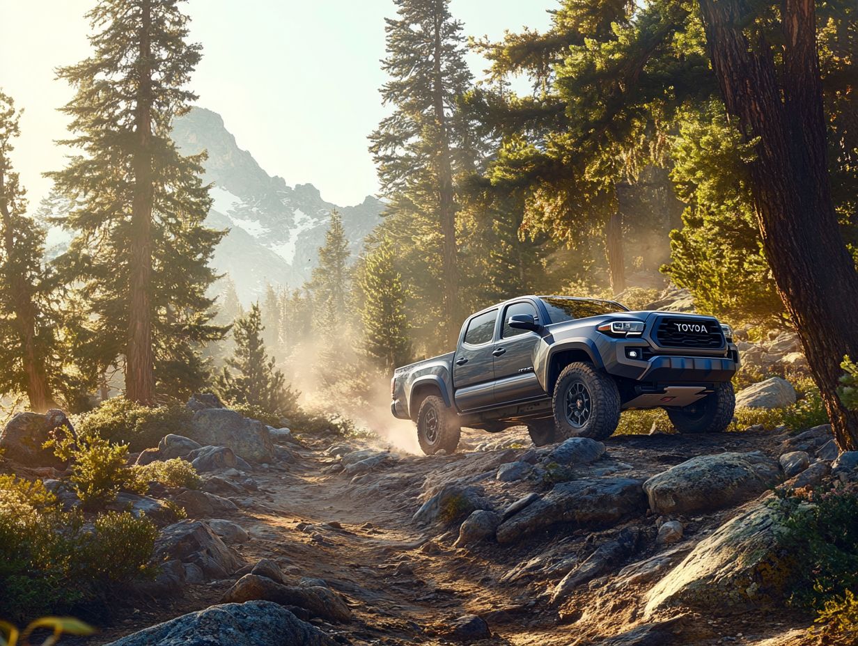 Key Takeaways: 2024 Toyota Tacoma Off-Road Truck