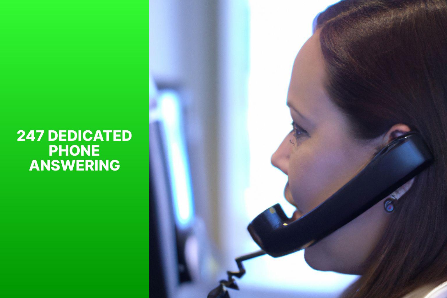 247 dedicated phone answering