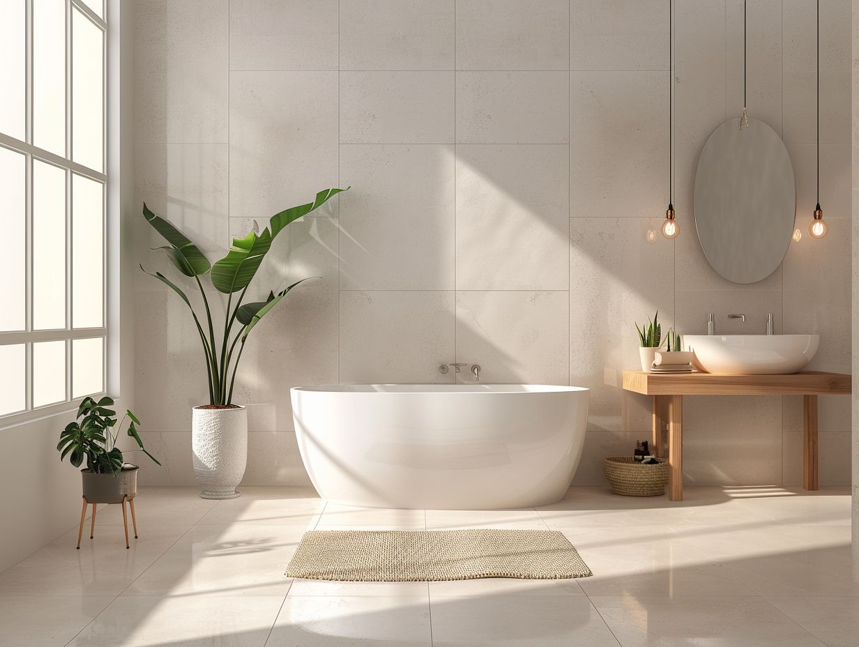 Add a Shower Ledge or Niche