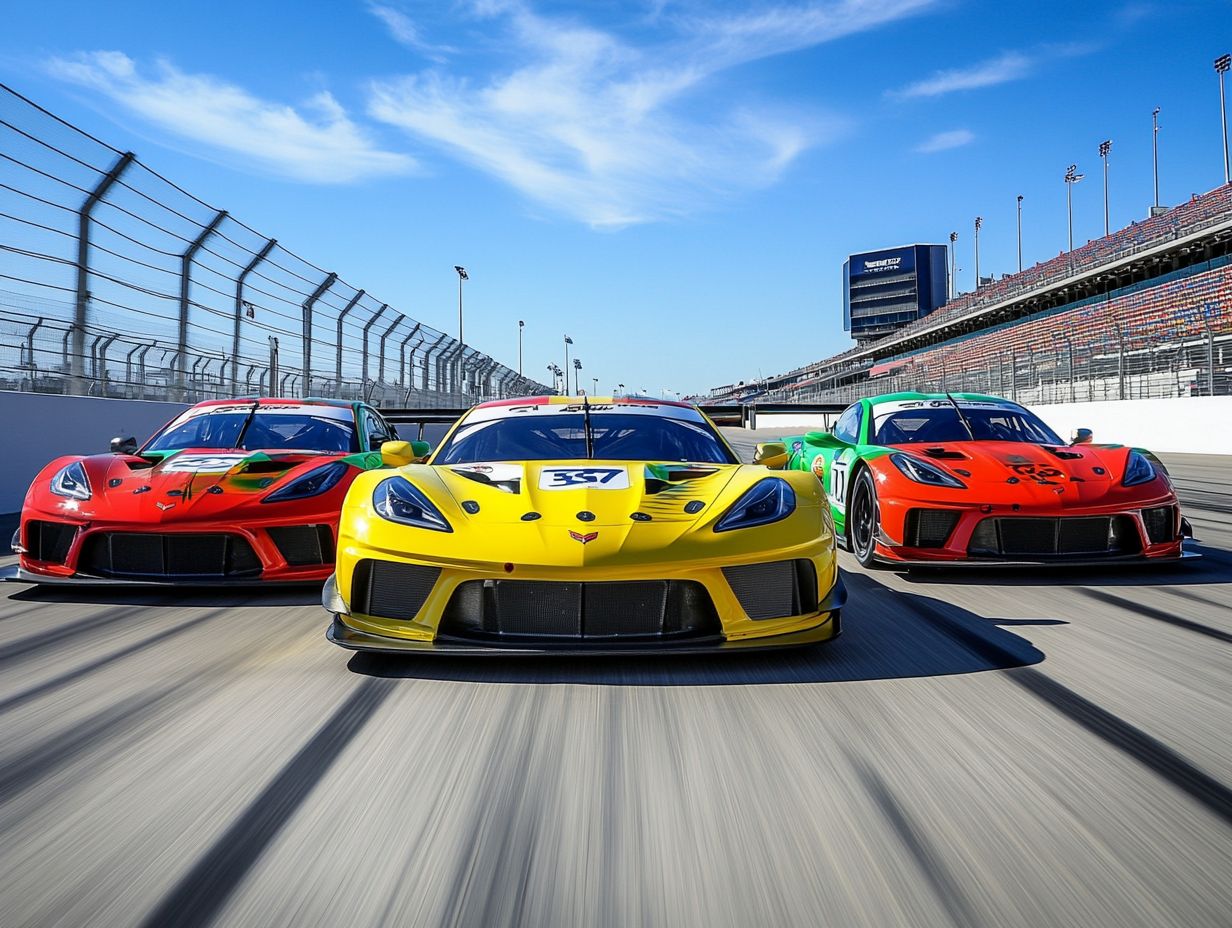 Ford Mustang Shelby GT350R on the track