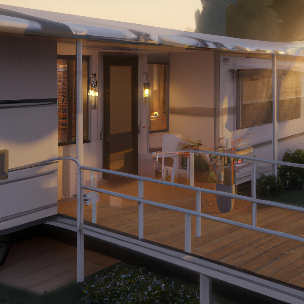 Already built porches for mobile homes