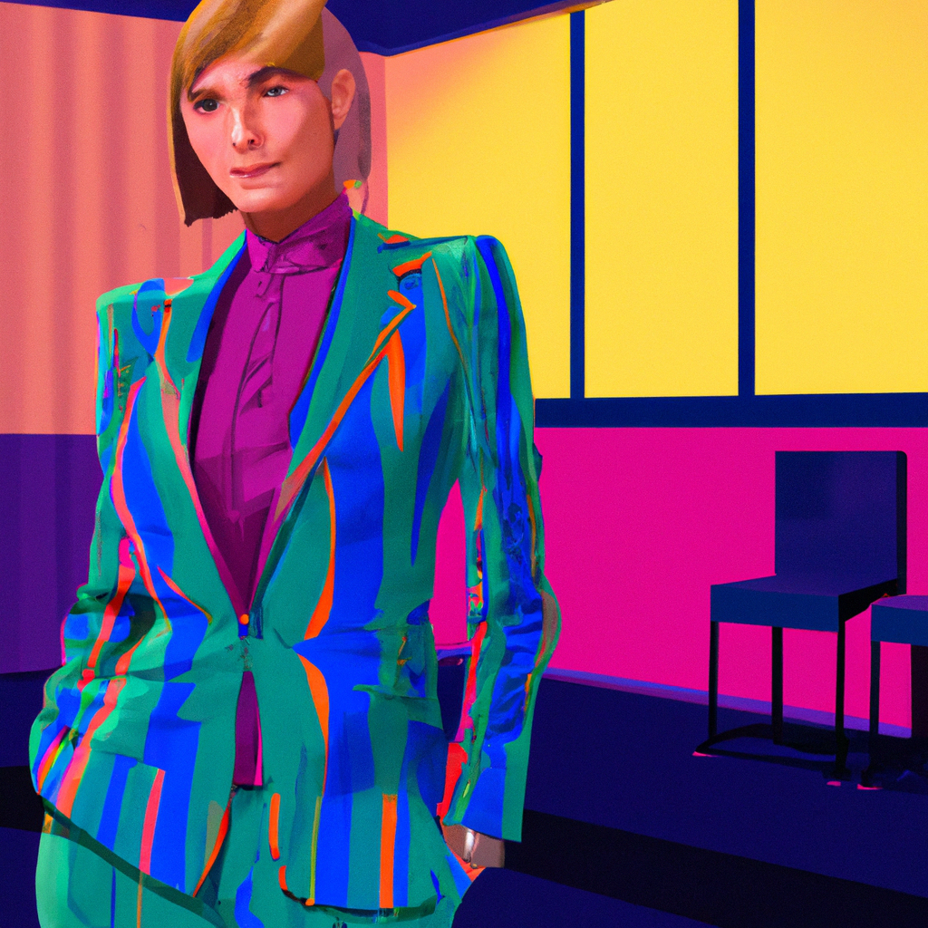 Boss the Boardroom with 90s Pantsuits