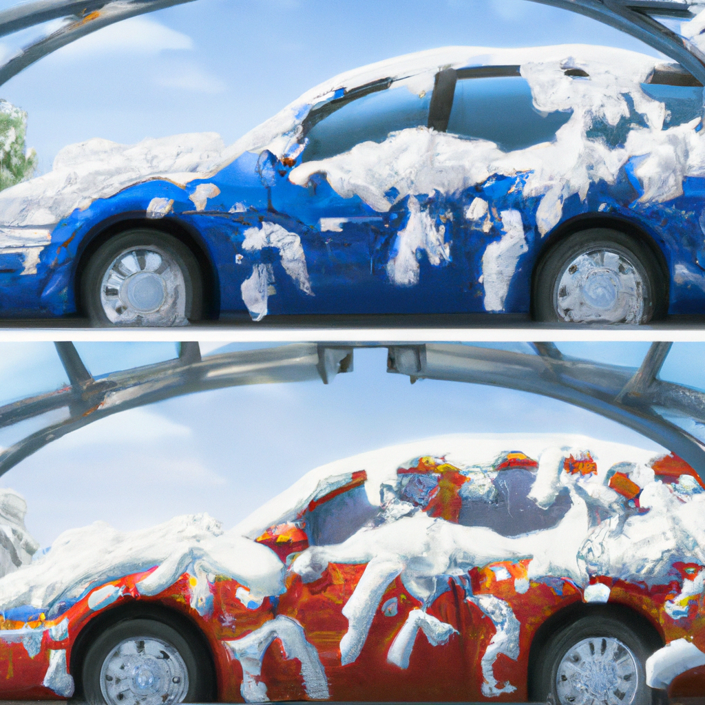 Difference Between Car Shampoo and Snow Foam