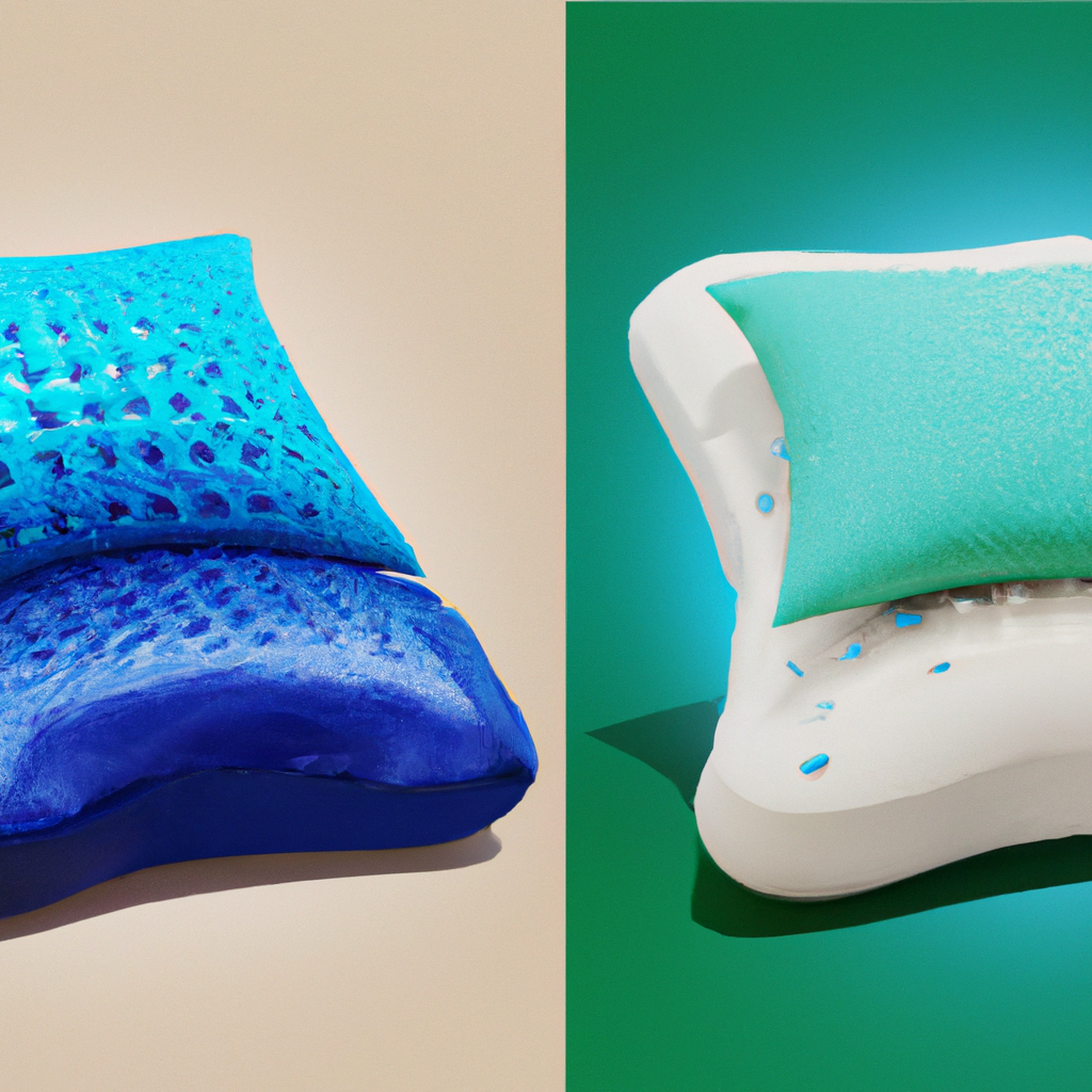 Gel vs shredded memory foam pillows for stomach sleepers