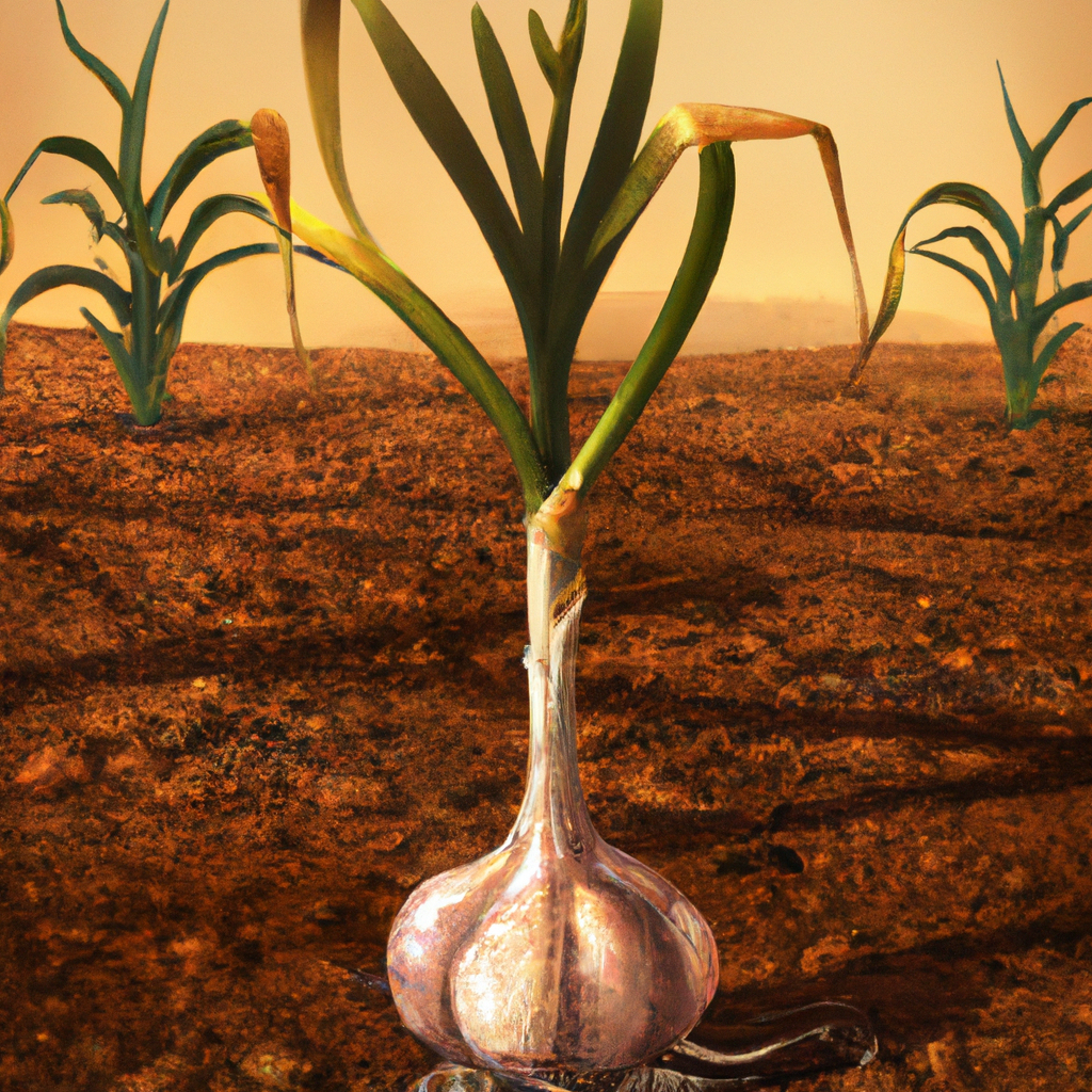 Growing Garlic for Soil Carbon Storage