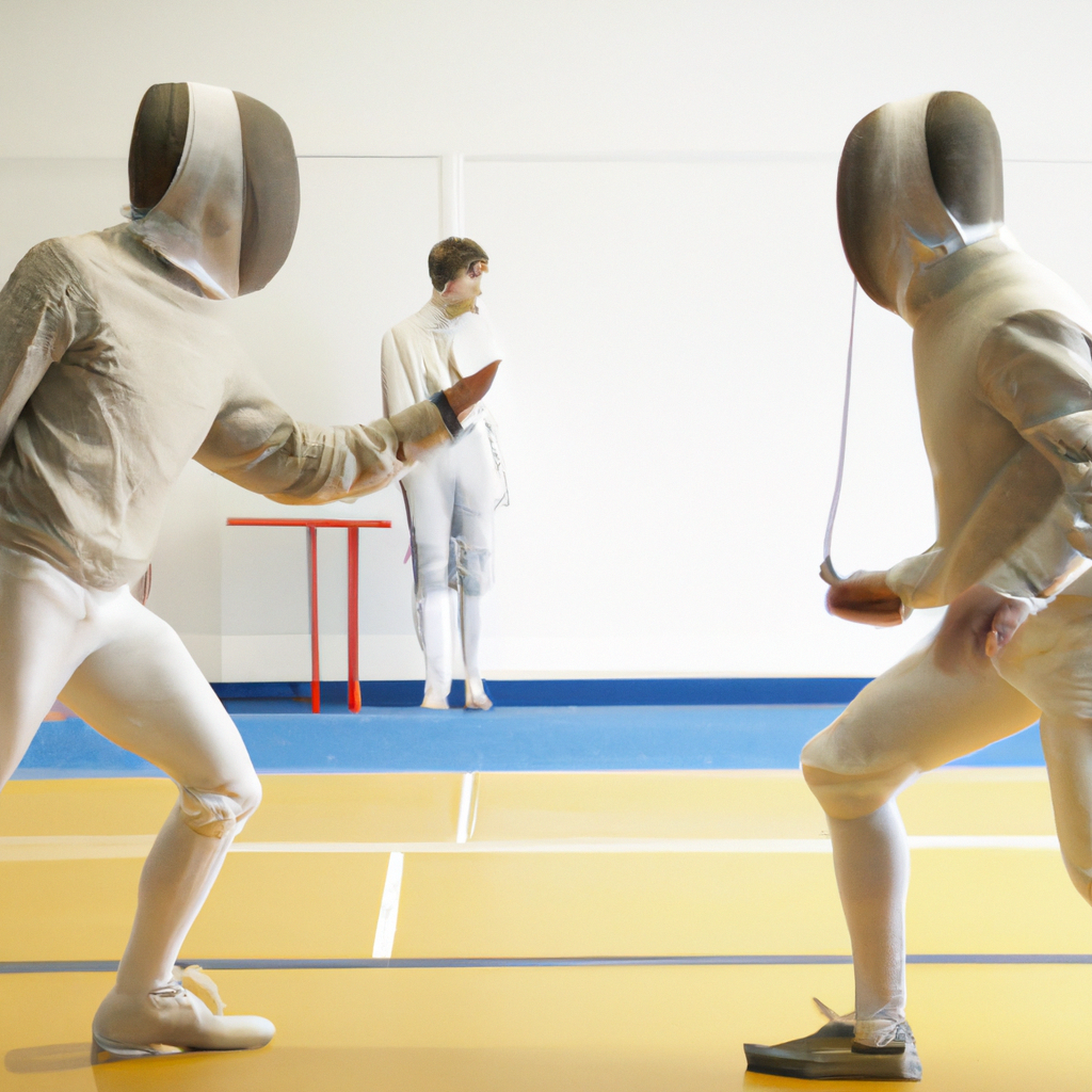 How do I prepare for a fencing competition
