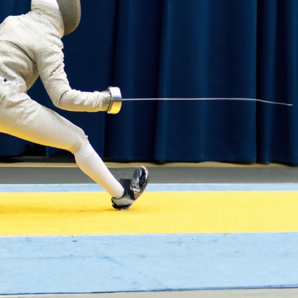 How do I score points in fencing