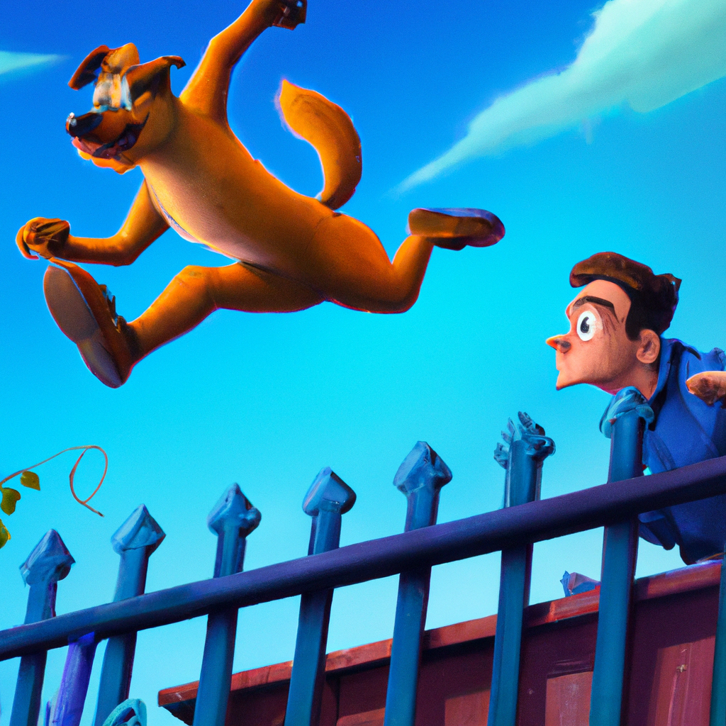 How do I stop my dog from escaping over the fence
