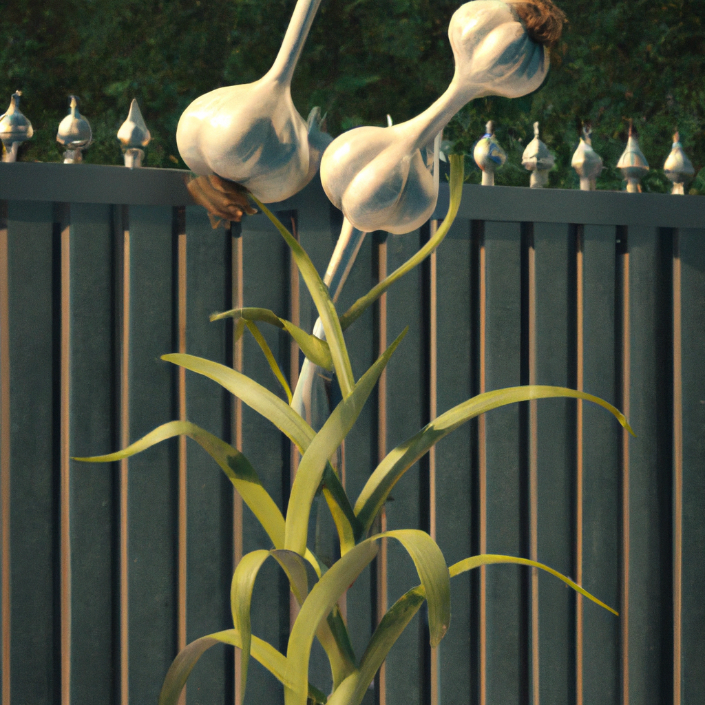How to Grow Garlic in a Living Fence