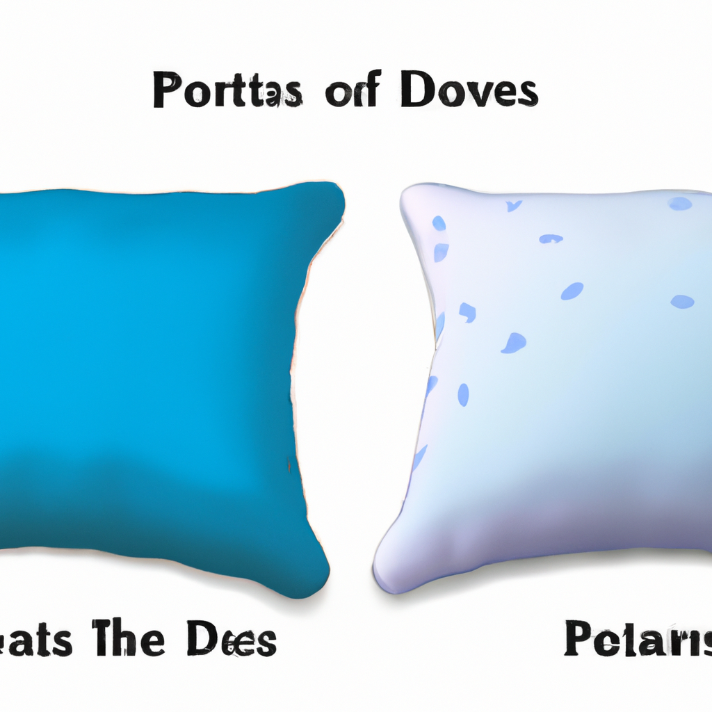 Inflatable vs polyester pillows for stomach sleepers