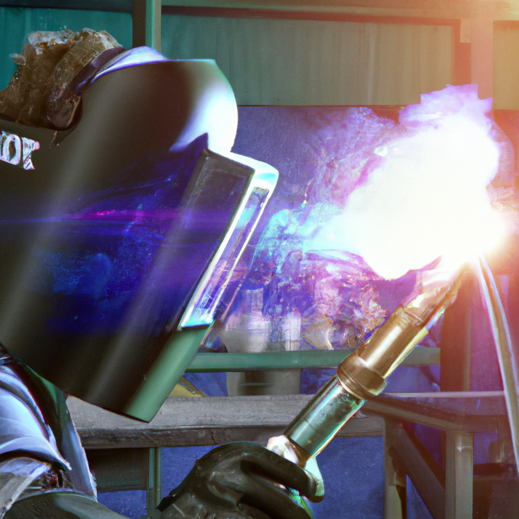 MIG Welding With 100 CO2 Shielding Gas