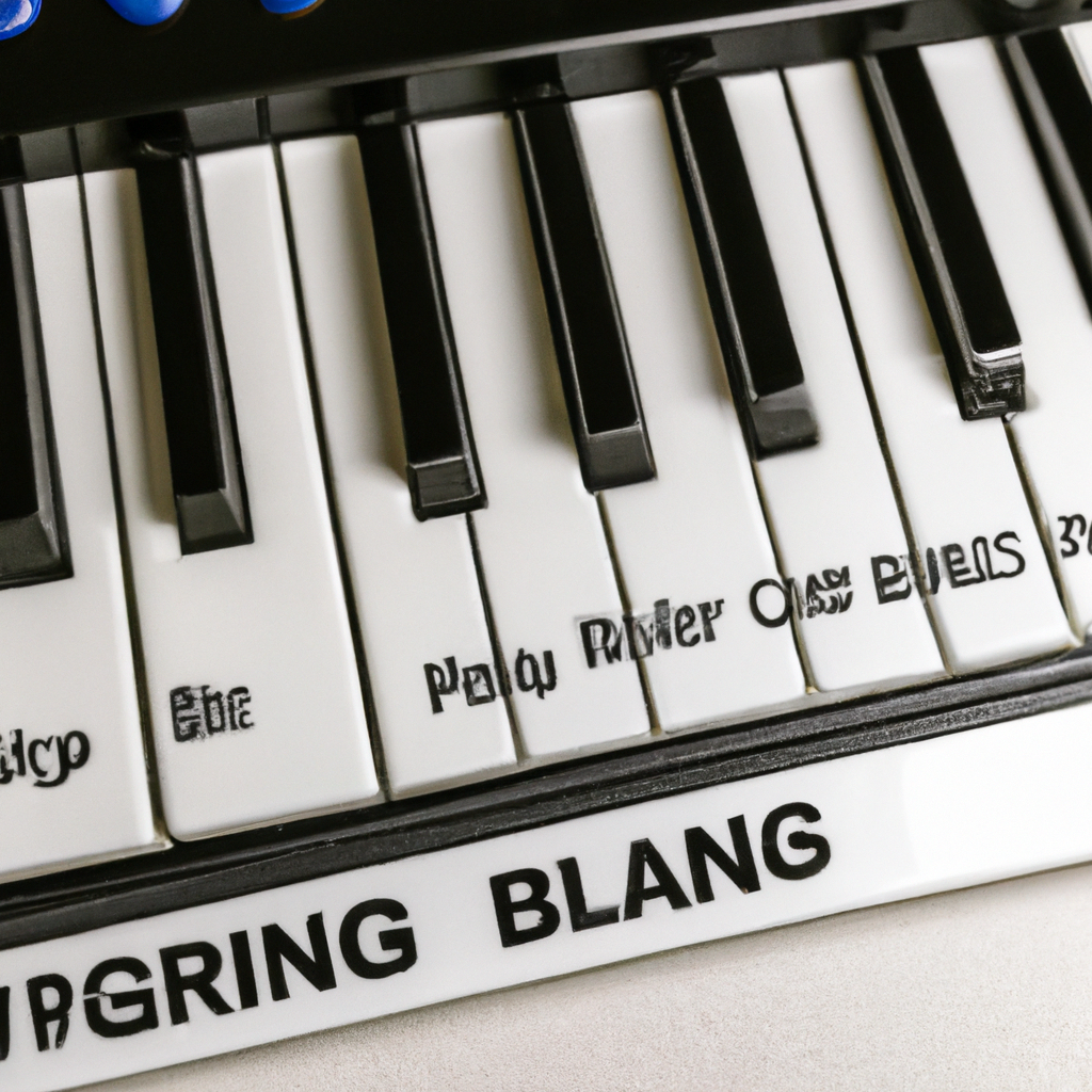 Piano Key Labels For Beginners