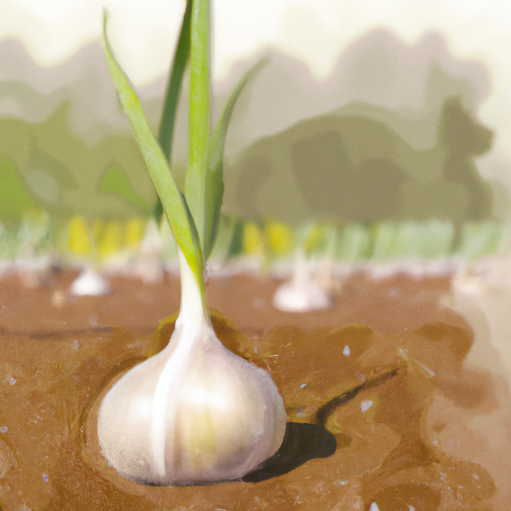 Planting Garlic for Regenerative Farming