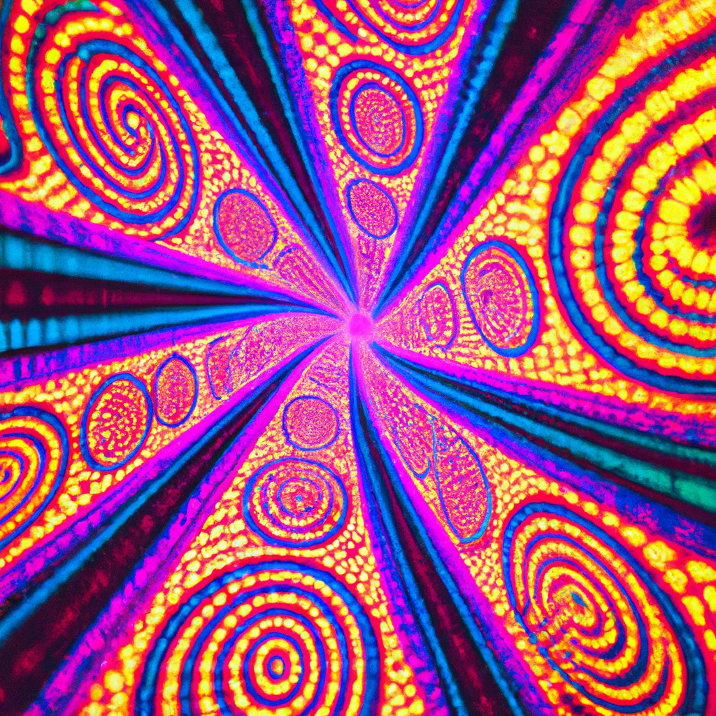 Psychedelic Delight Understanding the 90s Arcade Carpet Pattern