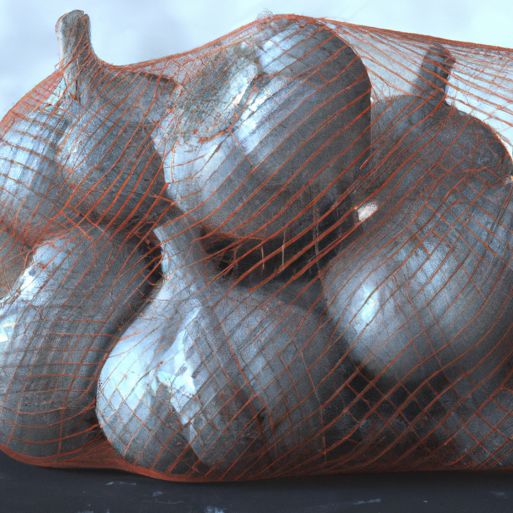 Storing Garlic in a Mesh Bag