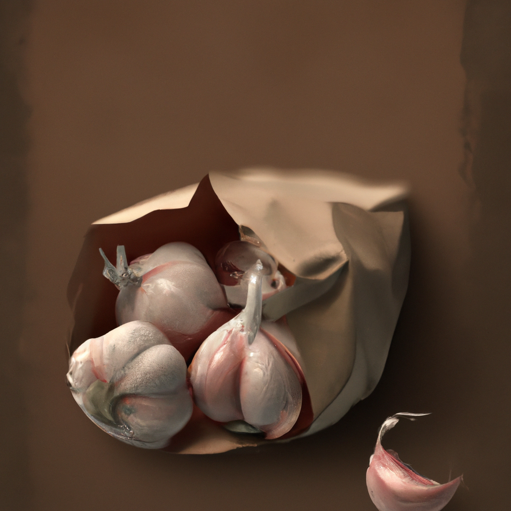 Storing Garlic in a Paper Bag